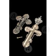 Silver Screw Cross Necklace 148 - Jewelry στο Athonian.gr