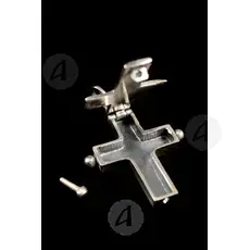 Silver Screw Cross Necklace 52 - Jewelry στο Athonian.gr