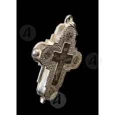 Silver Screw Cross Necklace 55 - Jewelry στο Athonian.gr