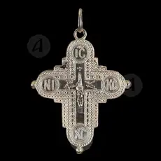 Silver Screw Cross Necklace 54 - Jewelry στο Athonian.gr