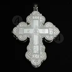 Silver Screw Cross Necklace 58 - Jewelry στο Athonian.gr