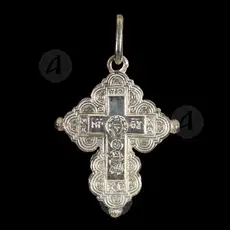 Silver Screw Cross Necklace 81 - Jewelry στο Athonian.gr