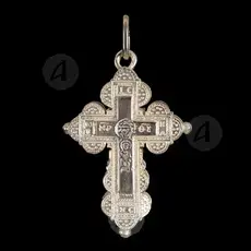 Silver Screw Cross Necklace 84 - Jewelry στο Athonian.gr