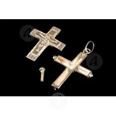 Silver Screw Cross Necklace 90 - Jewelry στο Athonian.gr
