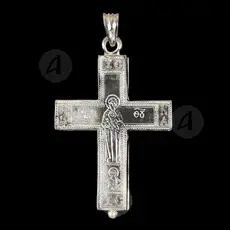 Silver Screw Cross Necklace 90 - Jewelry στο Athonian.gr