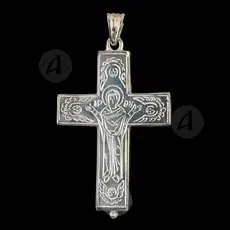 Silver cross necklace 92 - Jewelry στο Athonian.gr