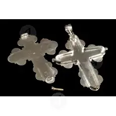 Silver Screw Cross Necklace 2 - Jewelry στο Athonian.gr