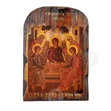 The Hospitality of Abraham - Orthodox Icons στο Athonian.gr