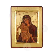 Virgin Mary Aksion Esti - The Holy Icon of Protato Church at Karies Mount Athos - Orthodox Icons στο Athonian.gr