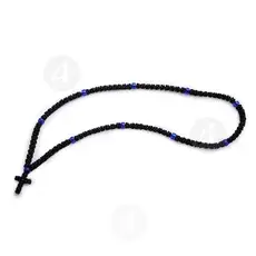 Leather Prayer Rope 100 Knots (BLAB-100) - Prayer ropes στο Athonian.gr