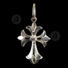 Mount Athos Silver Cross Necklace 105 - Jewelry στο Athonian.gr