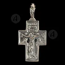 Mount Athos Silver Cross Necklace 120 - Jewelry στο Athonian.gr