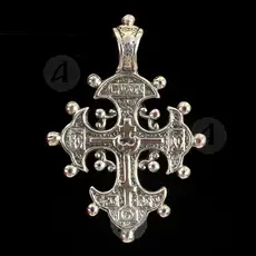 Mount Athos Silver Cross Necklace 129 - Jewelry στο Athonian.gr