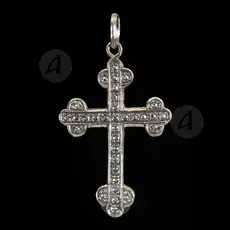Mount Athos Silver Cross Necklace 13 - Jewelry στο Athonian.gr