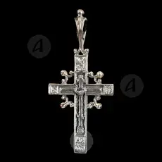 Mount Athos Silver Cross Necklace 130 - Jewelry στο Athonian.gr