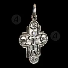 Mount Athos Silver Cross Necklace (79) - Jewelry στο Athonian.gr