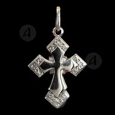 Mount Athos Silver Cross Necklace 85 - Jewelry στο Athonian.gr