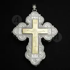 Silver Screw Cross Necklace 58 - Jewelry στο Athonian.gr