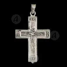 Silver Screw Cross Necklace 90 - Jewelry στο Athonian.gr