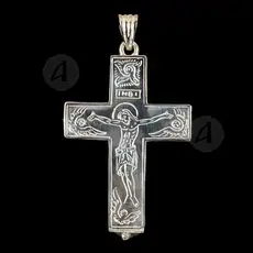 Silver cross necklace 92 - Jewelry στο Athonian.gr