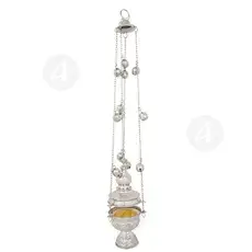 Church Censer Nickel Plated (127N) - Ecclesiastical Utensils στο Athonian.gr