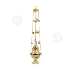 Church Censer Bronze (377B) - Ecclesiastical Utensils στο Athonian.gr