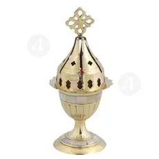 Home Table Vigil Lamp Bronze (4301B_mop) - Ecclesiastical Utensils στο Athonian.gr