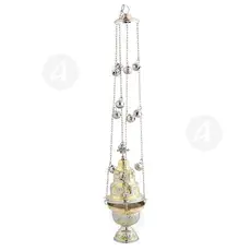 Church Censer Two Coloured (9392NG) - Ecclesiastical Utensils στο Athonian.gr