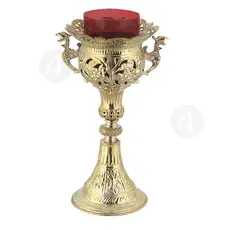 Επιτραπέζιο Καντήλι Αγίας Τράπεζας Μπρούτζινο (9906b) - Εκκλησιαστικά Σκεύη  στο Athonian.gr
