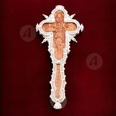 Handmade Blessing Cross (MAR-EV) - Ecclesiastical Utensils στο Athonian.gr