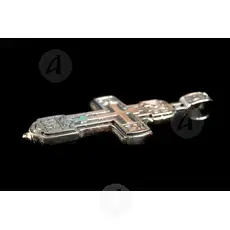 Silver Screw Cross Necklace 150 - Jewelry στο Athonian.gr