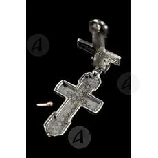 Silver Screw Cross Necklace 150 - Jewelry στο Athonian.gr