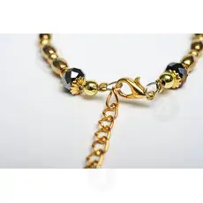 Bracelet with Clasp and Semi-Precious Stones (GBRO) - Jewelry στο Athonian.gr