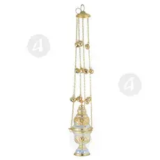 Church Censer Gold Plated (9391ed) - Ecclesiastical Utensils στο Athonian.gr