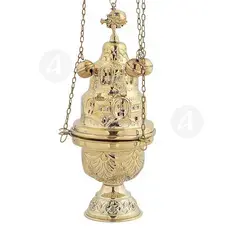 Ecclesiastical thurible - Ecclesiastical Utensils στο Athonian.gr