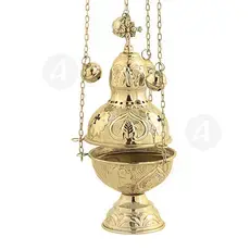 Church Censer Bronze (9394B) - Ecclesiastical Utensils στο Athonian.gr