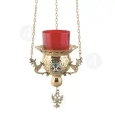 Hanging vigil lamp - Ecclesiastical Utensils στο Athonian.gr