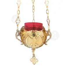 Hanging vigil lamp - Ecclesiastical Utensils στο Athonian.gr