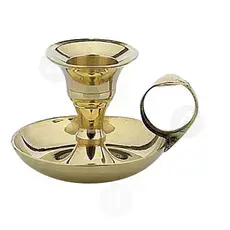 Church Candlestick Bronze (2190) - Ecclesiastical Utensils στο Athonian.gr