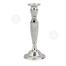 Church Candlestick Nickel Plated (650n25) - Ecclesiastical Utensils στο Athonian.gr