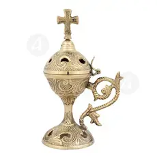 Home Thurible Bronze (169B) - Ecclesiastical Utensils στο Athonian.gr