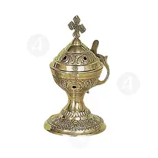 Home Thurible Bronze (4886b) - Ecclesiastical Utensils στο Athonian.gr