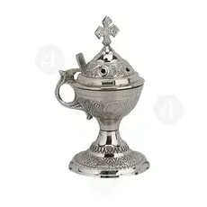 Home Thurible Nickel Plated (4886n) - Ecclesiastical Utensils στο Athonian.gr