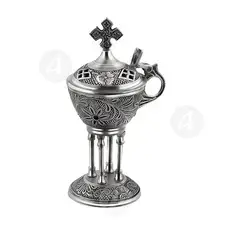 Home Thurible Nickel Plated (4888n) - Ecclesiastical Utensils στο Athonian.gr