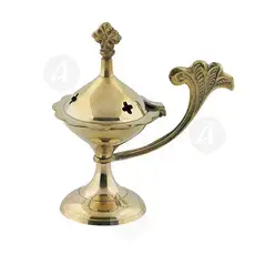 Home Thurible Bronze (7694b) - Ecclesiastical Utensils στο Athonian.gr