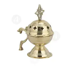 Home Thurible Bronze (8597b) - Ecclesiastical Utensils στο Athonian.gr
