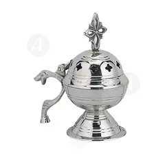 Home Thurible Nickel Plated (8597n) - Ecclesiastical Utensils στο Athonian.gr