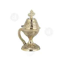 Home Thurible Bronze (8599b) - Ecclesiastical Utensils στο Athonian.gr