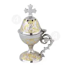 Home Thurible Two-Coloured (8638gn) - Ecclesiastical Utensils στο Athonian.gr