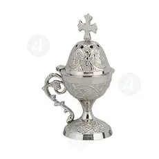 Home Thurible Nickel Plated (8638n) - Ecclesiastical Utensils στο Athonian.gr